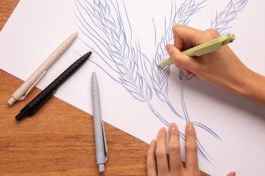 Logo trade promotional gifts picture of: Wheat straw pen