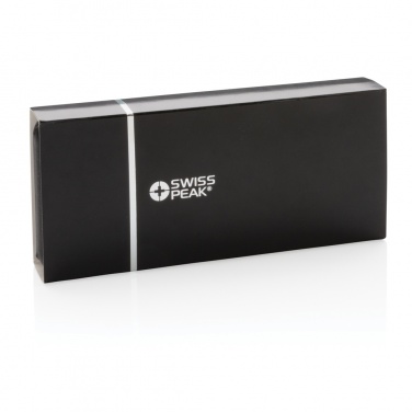 Logo trade promotional items picture of: Swiss Peak deluxe pen set