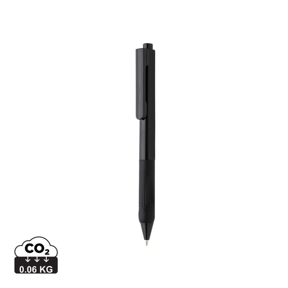 Logotrade promotional giveaway picture of: X9 solid pen with silicone grip