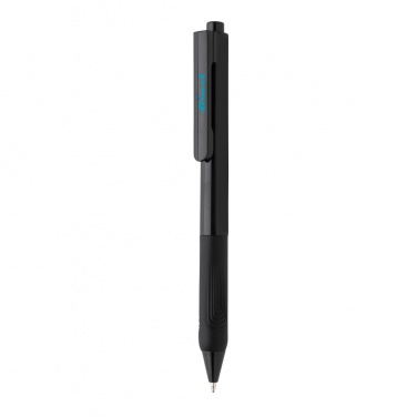 Logotrade advertising product image of: X9 solid pen with silicone grip