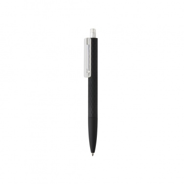 Logo trade promotional giveaways picture of: X3 black smooth touch pen