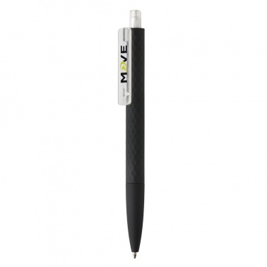 Logo trade promotional merchandise image of: X3 black smooth touch pen