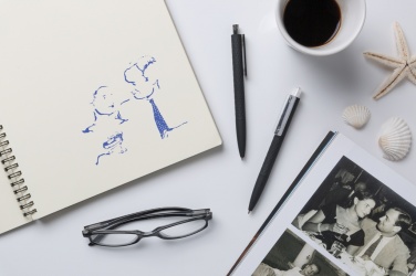 Logotrade promotional item picture of: X3 black smooth touch pen