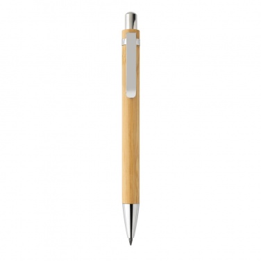 Logo trade promotional items picture of: Pynn bamboo infinity pen