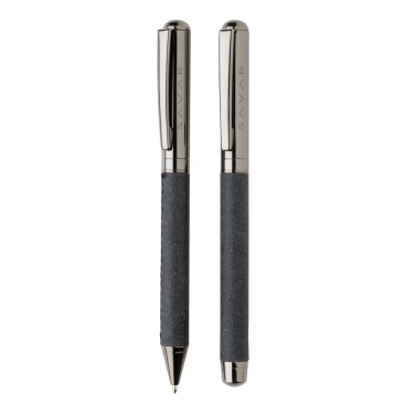 Logotrade promotional gift picture of: Recycled leather pen set