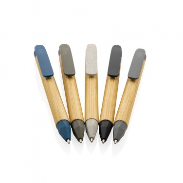 Logotrade promotional merchandise picture of: Write responsible recycled paper barrel pen