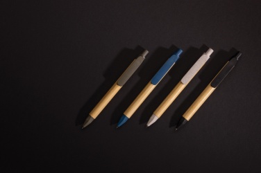 Logo trade corporate gift photo of: Write responsible recycled paper barrel pen