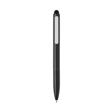 Logotrade promotional merchandise photo of: Kymi RCS certified recycled aluminium pen with stylus