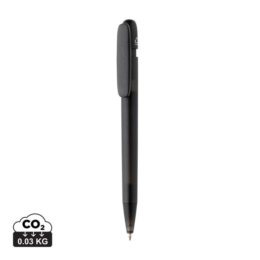 Logo trade promotional item photo of: Devin GRS certified RABS pen transparent
