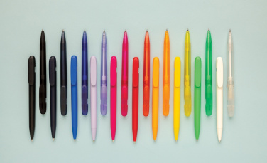 Logotrade promotional products photo of: Devin GRS certified RABS pen transparent