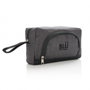 Logo trade promotional products picture of: Classic two tone toiletry bag