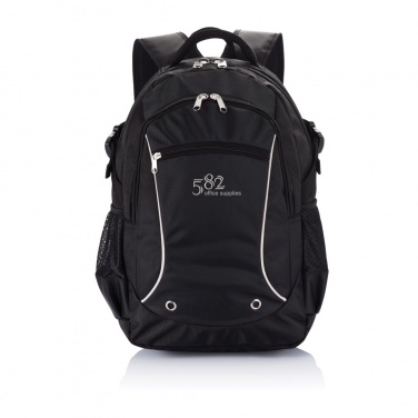 Logo trade business gift photo of: Denver laptop backpack PVC free