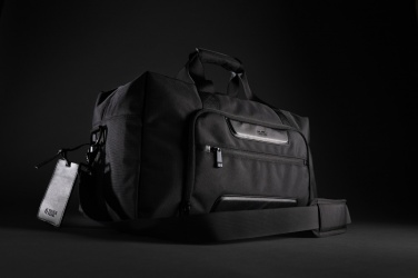 Logotrade promotional giveaway image of: Swiss Peak AWARE™ RPET Voyager weekend bag