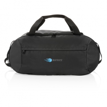 Logo trade corporate gifts image of: Impact AWARE™ RPET modern sports duffel