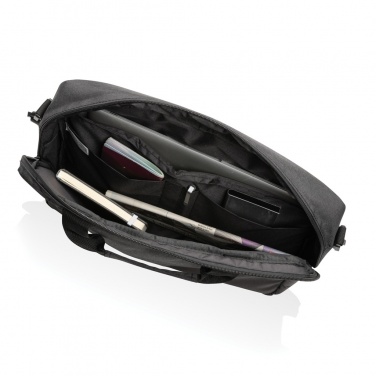 Logo trade corporate gifts image of: Kazu AWARE™ RPET basic 15.6 inch laptop bag