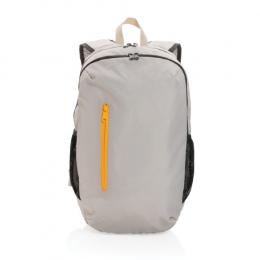 Logo trade promotional giveaway photo of: Impact AWARE™ 300D RPET casual backpack