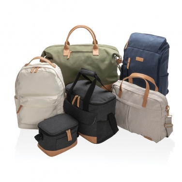 Logo trade promotional gifts image of: Impact AWARE™ 16 oz. recycled canvas backpack