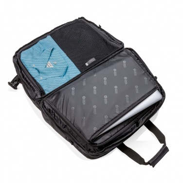 Logotrade advertising product image of: Swiss Peak RFID duffle with suitcase opening