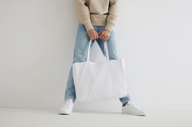 Logo trade promotional items picture of: Impact AWARE™ Recycled cotton shopper 145g