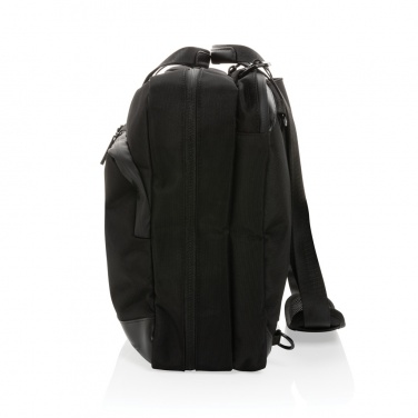 Logo trade promotional product photo of: Swiss Peak Aware™ executive 2-in-1 laptop backpack