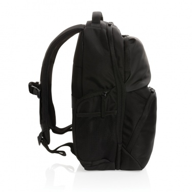 Logotrade promotional gift picture of: Swiss Peak AWARE™ RPET 15.6 inch commuter backpack
