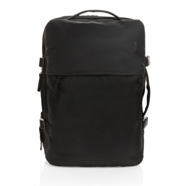 Logotrade advertising product image of: Swiss Peak AWARE™ RPET 15.6' expandable weekend backpack