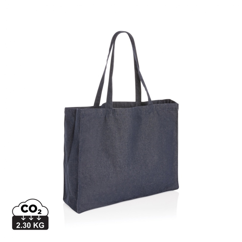 Logo trade promotional products picture of: Impact AWARE™ recycled denim shopper