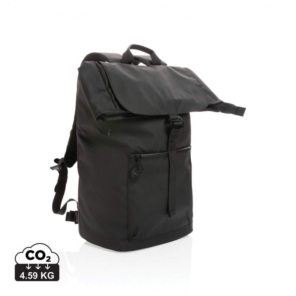 Logotrade corporate gift picture of: Impact AWARE™ RPET water resistant 15.6" laptop backpack