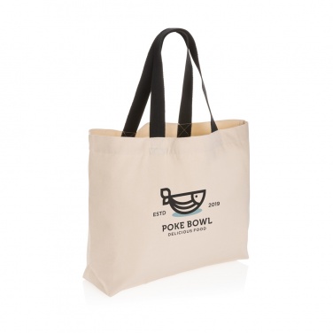 Logo trade business gift photo of: Impact Aware™ 240 gsm rcanvas large tote undyed