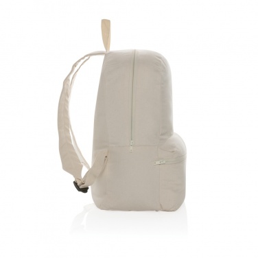 Logo trade promotional gifts image of: Impact Aware™ 285 gsm rcanvas backpack undyed