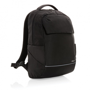Logo trade promotional merchandise picture of: Swiss Peak Brooke AWARE™ RPET daily 15.6" laptop backpack