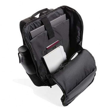 Logotrade promotional item picture of: Swiss Peak AWARE™ easy access 15.6'' laptop backpack