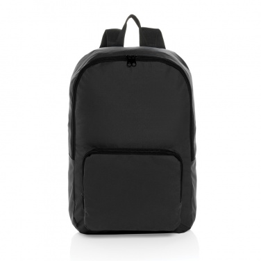 Logotrade promotional item image of: Dillon AWARE™ RPET foldable classic backpack