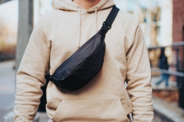 Logo trade advertising products image of: Crescent AWARE™ RPET half moon sling bag