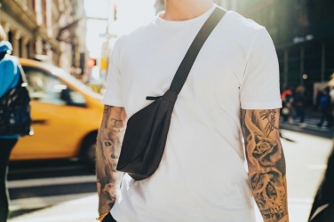 Logo trade promotional giveaway photo of: Crescent AWARE™ RPET half moon sling bag