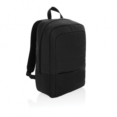 Logo trade corporate gift photo of: Armond AWARE™ RPET 15.6 inch standard laptop backpack