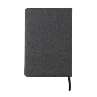 Logotrade promotional gift image of: Deluxe A5 Notebook with phone pocket