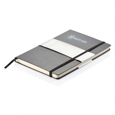 Logotrade corporate gift picture of: Deluxe hardcover A5 notebook