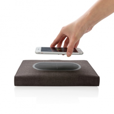 Logotrade advertising product image of: Air 5W wireless charging notebook cover A5