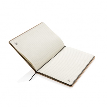 Logotrade promotional giveaways photo of: A5 kraft notebook
