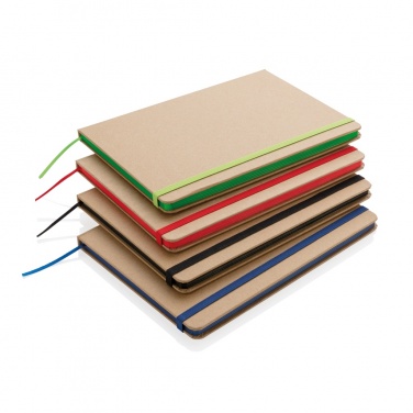 Logo trade promotional item photo of: A5 kraft notebook
