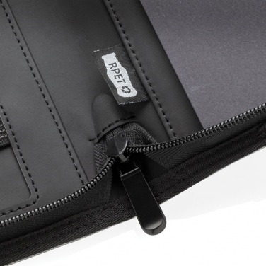 Logotrade corporate gifts photo of: Air 5W wireless charging portfolio A4 w/ 5000 mAh powerbank