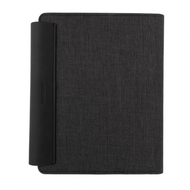 Logotrade corporate gifts photo of: Fiko wireless charging A5 portfolio with powerbank