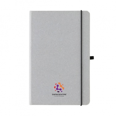 Logo trade promotional products picture of: Recycled leather hardcover notebook A5