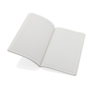 Logo trade promotional gifts image of: Impact softcover stone paper notebook A5
