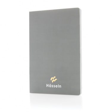 Logo trade promotional merchandise photo of: Impact softcover stone paper notebook A5