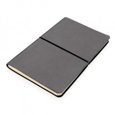 Logo trade promotional gift photo of: Modern deluxe softcover A5 notebook