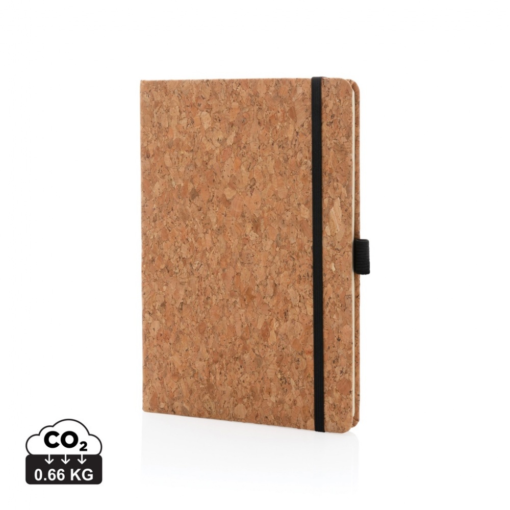 Logotrade corporate gift image of: Cork hardcover notebook A5