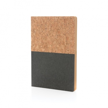 Logotrade promotional merchandise photo of: A5 cork & kraft notebook