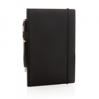 Logotrade promotional gift image of: A5 deluxe kraft hardcover notebook